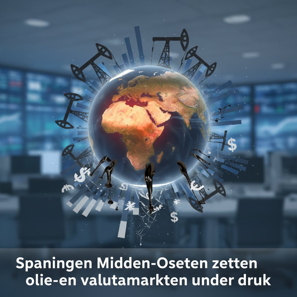 Spanningen Midden-Oosten zetten olie- en valutamarkten onder druk