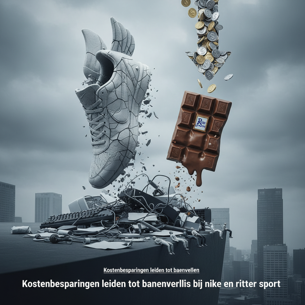 Kostenbesparingen leiden tot banenverlies bij nike en ritter sport