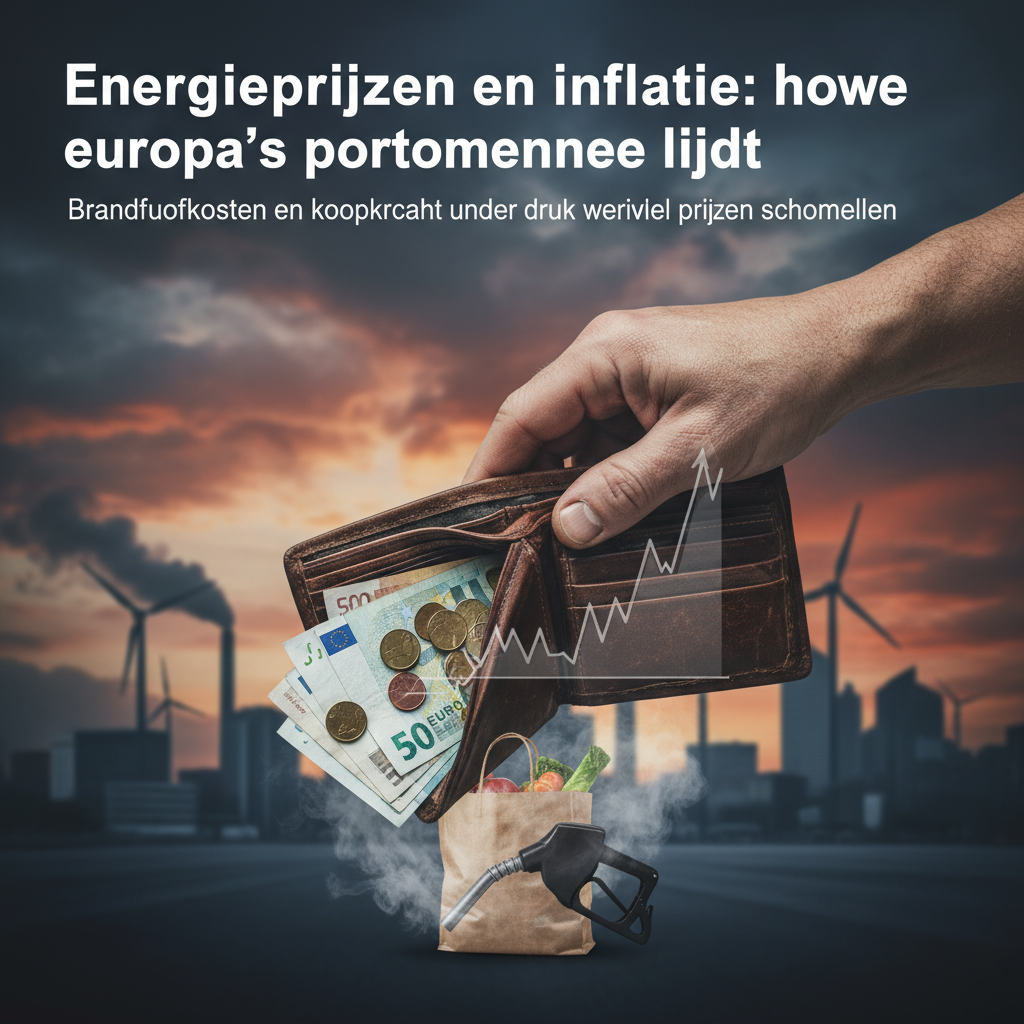 Energieprijzen en inflatie: hoe europa's portemonnee lijdt