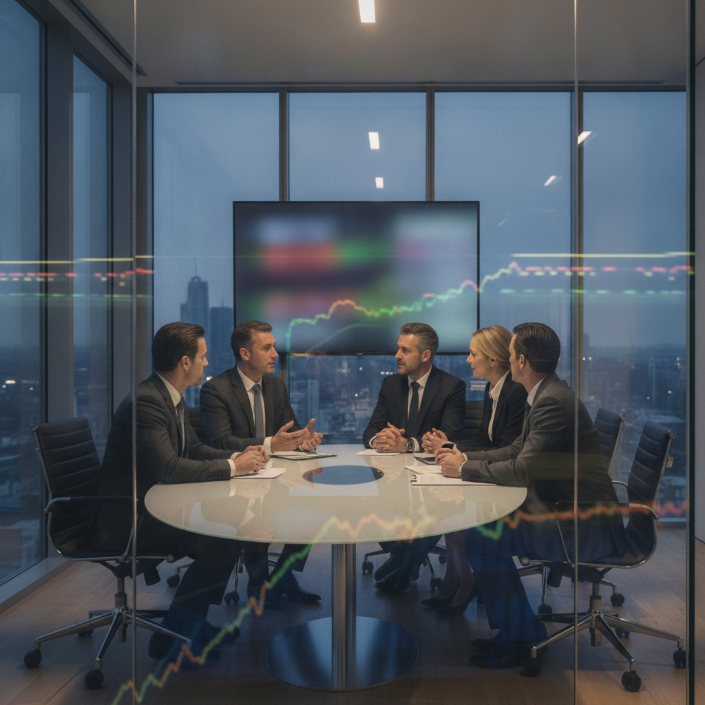 Beleggers verschuiven aandacht naar financiële en chipsectoren