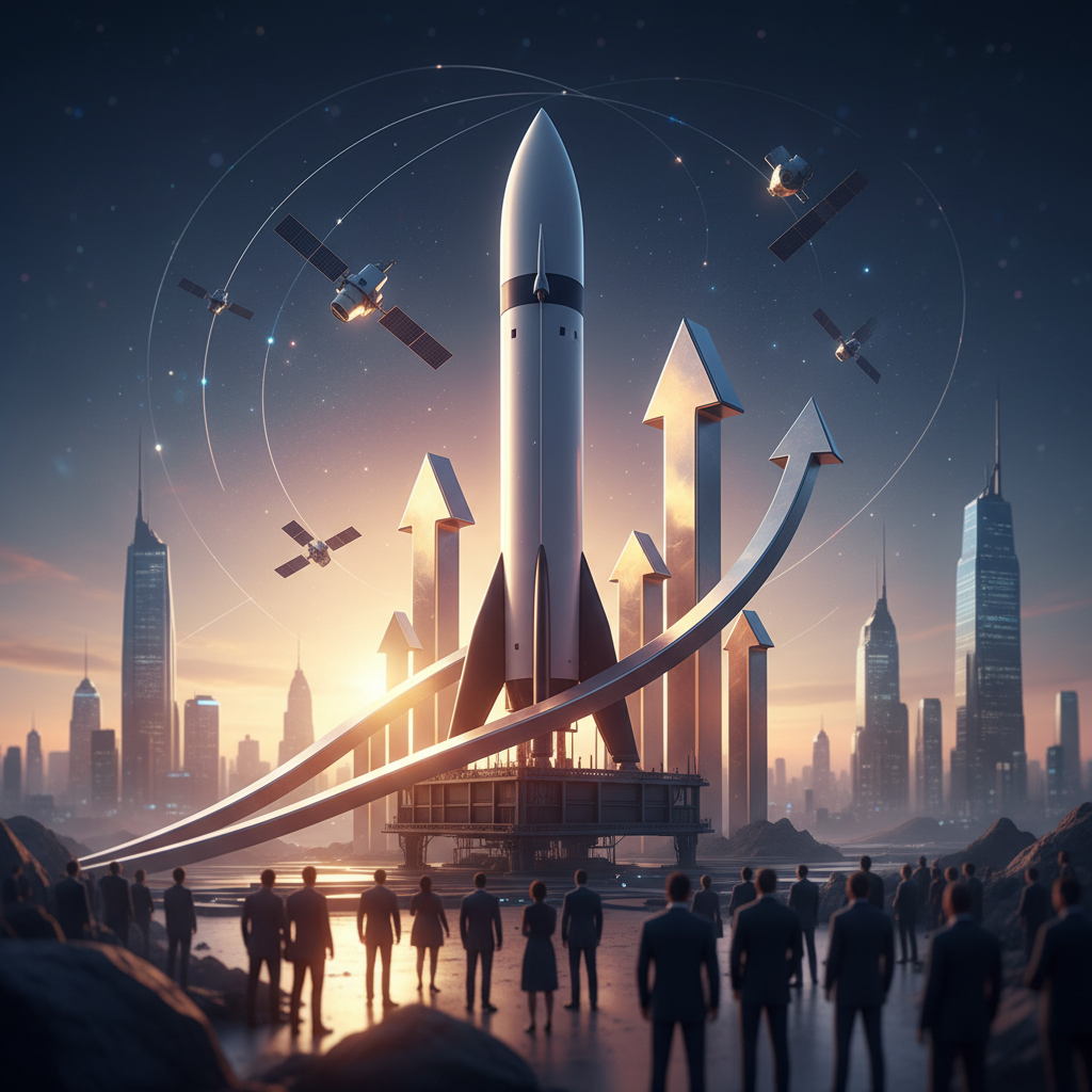 SpaceX bereidt beursgang voor te Midden van ruimtevaart IPO-rally